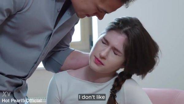 Hot Pearl Teen 18+ Girl Was Fucked By Stepfathers Big Dick For Smoking E Cigarette - videomanysex.com on poweredporn.com