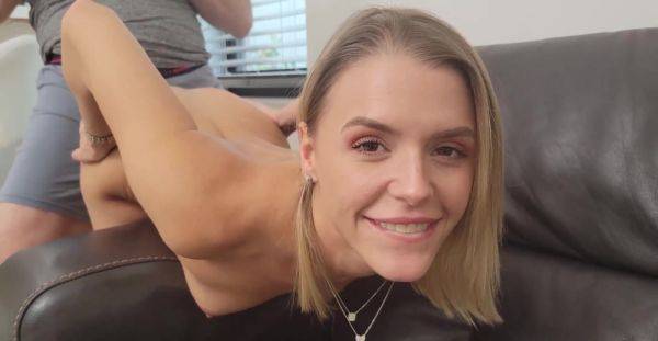 Young blonde with s***l tits enjoys good POV fucking like a tramp - alphaporno.com on poweredporn.com