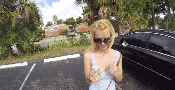 Busty blonde doll likes being filmed when she takes her dose of cock - xbabe.com on poweredporn.com