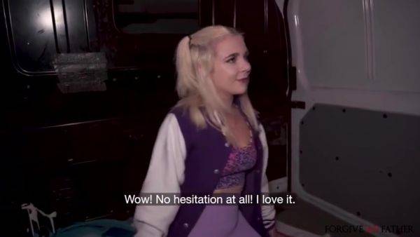 Ellie Shou - Hitchhiker Gets More Than She Needs - videomanysex.com on poweredporn.com