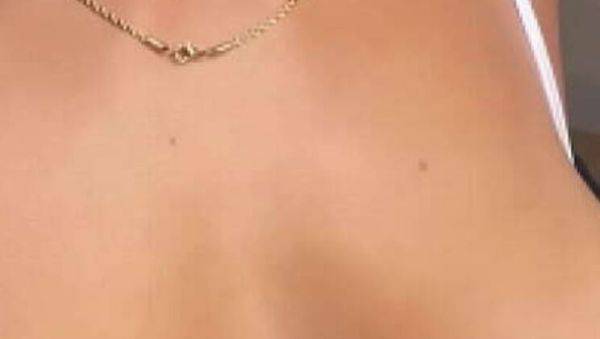 Hot Latina Babe Gives Blowjob on Camera while Husband Watches - xxxfiles.com on poweredporn.com