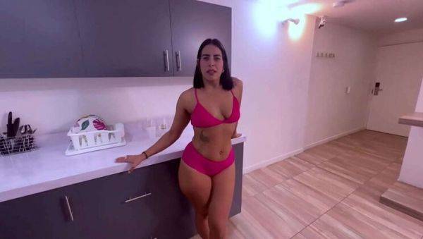 Amateur Latina Rides Huge Plumber Cock - xxxfiles.com on poweredporn.com