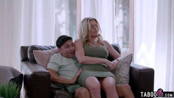 Sexy Stepmom Cory Chase Gets Naughty with Her Stepson - porntry.com on poweredporn.com