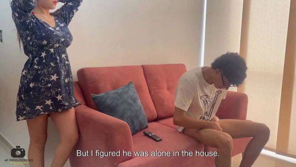 Stepsister Catches Me Jerking Off While Snooping Her Phone Pics - porntry.com on poweredporn.com