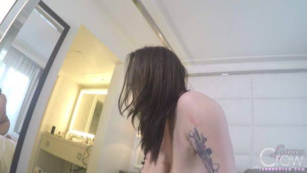 Leanne Crow - Baby Blue Sweater Gopro 4 - hotmovs.com on poweredporn.com