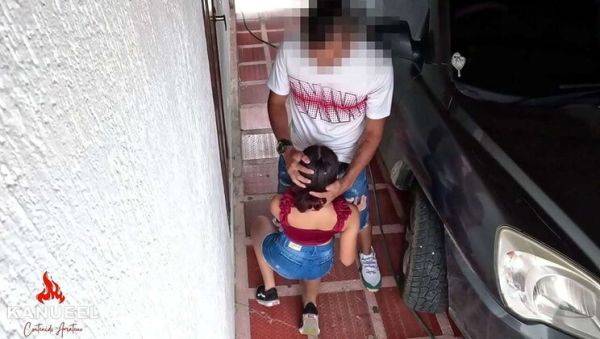 Young Latina Gets Intimate with Older Partner - xxxfiles.com on poweredporn.com