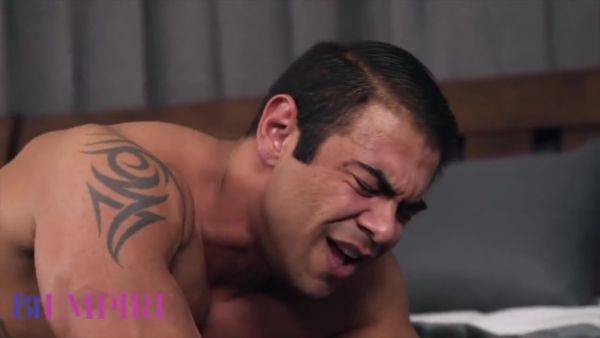 Wolf Hudson, Draven Navarro And Alexander Kelly - Surprises With Lingerie, A Strap-on & The Hot Stud - hotmovs.com on poweredporn.com