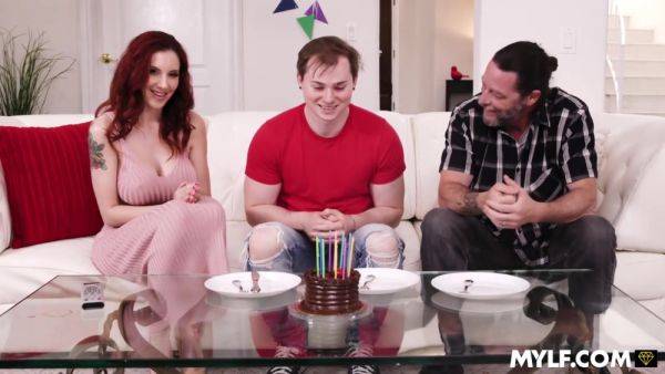 A Movie? But I Wanted Birthday Tits! - Kelly Caprice - videomanysex.com on poweredporn.com