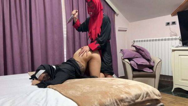 Naughty Nun Rides Dick on Halloween - xxxfiles.com on poweredporn.com