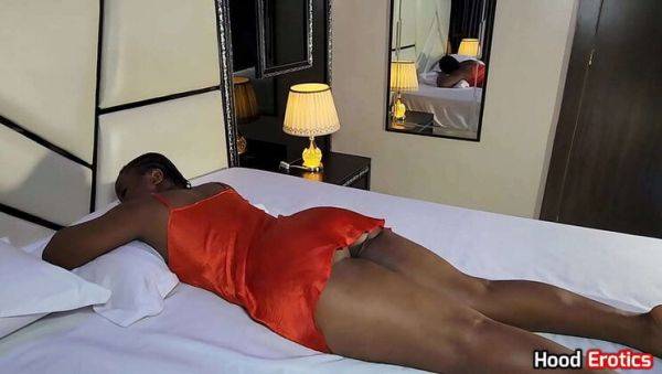 Black Babe Gets Morning Fuck with Big Cock - porntry.com on poweredporn.com