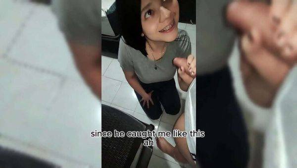 Step Cousin Sucks My Cum - porntry.com on poweredporn.com