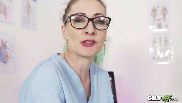 Sexy Mature Nurse Gets Creamed - xxxfiles.com on poweredporn.com