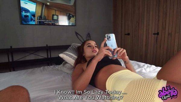 Abella Olsen's First Anal Creampie with Her Big Cock Brother - xxxfiles.com on poweredporn.com