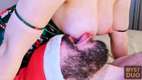 Latin MILF Couple Enjoys Christmas Passion with Nipple Play - xxxfiles.com on poweredporn.com