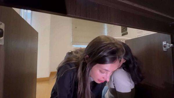 Blonde Maid Scarlett Gets Horny While Cleaning - porntry.com on poweredporn.com