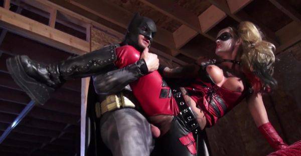 DC series with Batman tearing Harleyqueen's pussy in insane positions - alphaporno.com on poweredporn.com