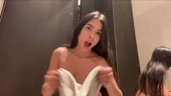 Latin Babe Marianamx Caught Jerking Off in Store Fitting Room - xxxfiles.com on poweredporn.com