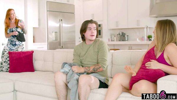 Teen Babysitter Caught Fucking by Horny MILF Boss - veryfreeporn.com on poweredporn.com