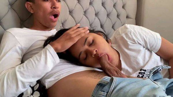 Naughty Stepdad Fucks My Mouth Until Cum - veryfreeporn.com on poweredporn.com