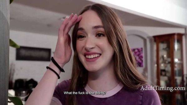 Lesbian Room Mates Hazel Moore and Liz Jordan Enjoy Hot Fun Together - xxxfiles.com - Jordan on poweredporn.com