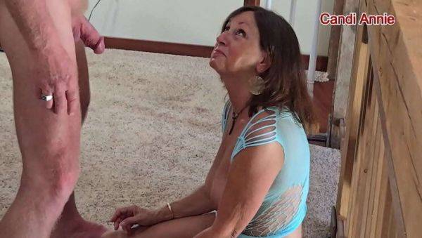 Candle Annie Gives Her Best Blowjob Ever - xxxfiles.com on poweredporn.com