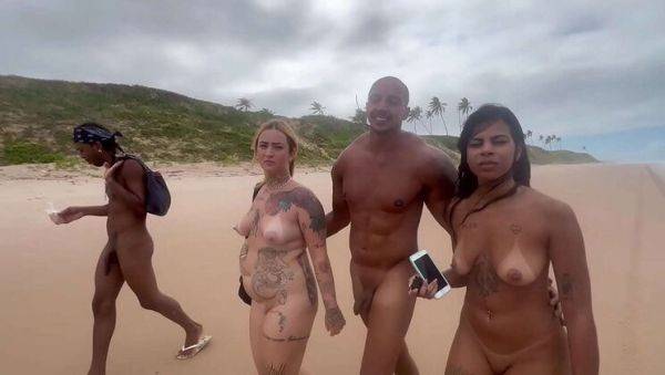 Nude Beach Fun with Hot Teens in Bahia - xxxfiles.com on poweredporn.com