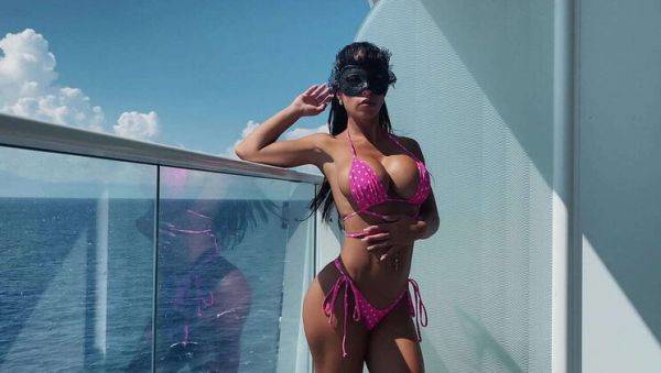Hot Latina MILF Fucked on Cruise Ship Balcony by Lucky Dad - xxxfiles.com on poweredporn.com