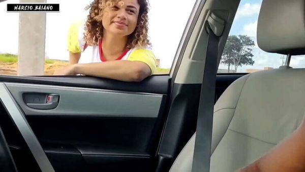 BBW Beggar Gets bbc Blowjob Reward on the Street - porntry.com on poweredporn.com