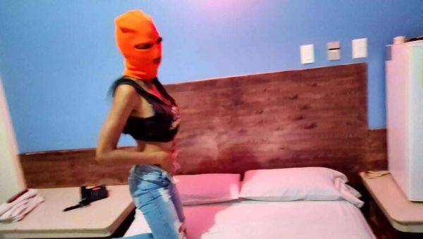 Brunette Stepsis Gets Wild on Halloween Night - porntry.com on poweredporn.com