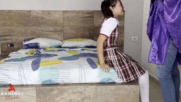 Young Latina Temptress Seduces Priest - xxxfiles.com on poweredporn.com