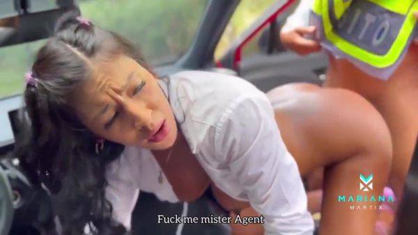 I Fuck A Traffic Officer On A Publi With Mariana Martix - hotmovs.com - Colombia on poweredporn.com