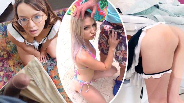 Eric can't wait to surprise his GF Angel for Valentine's Day, but he forgot to give her a Valentine's fuck - sexu.com on poweredporn.com