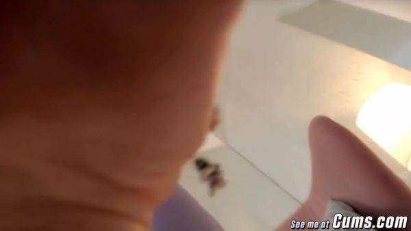 Horny Skinny Babe Finger Fucks Her Wet Cunt - hotmovs.com on poweredporn.com