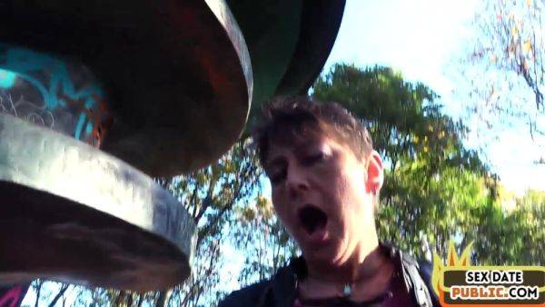 Public slut drilled by big white cock in wet pussy hole - txxx.com on poweredporn.com