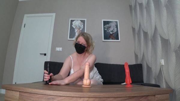 Curvy Milf With Hairy Pussy Tests Several Dildos And Shakes Her Big Butt. Pawg. Amateur Masturbation - hclips.com on poweredporn.com