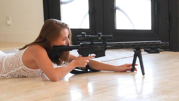 Sensual girl tries to impress by masturbating in a superb solo - xbabe.com on poweredporn.com