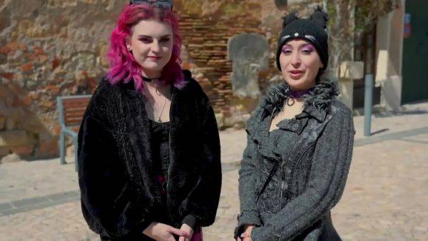 Irogenia is surprised by Trixy... - hotmovs.com on poweredporn.com