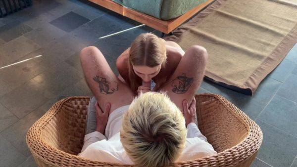 Tiny little asshole of a horny stepsister banged brutally by bro - anysex.com on poweredporn.com