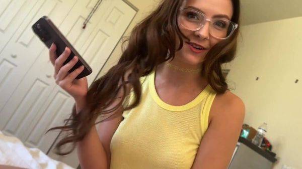 Stacked pervy chick seduces and fucks her cocky stepbrother - anysex.com on poweredporn.com