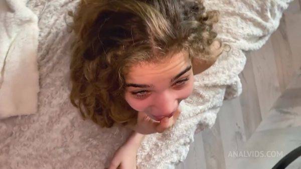 TINY SABRINA SPICE FINGERS HER ASS WHILE GETTING FUCKED HARD BY BIG DICK LW014 - AnalVids - hotmovs.com - Spain on poweredporn.com