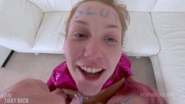 Alice doms Becky with her FIRST ANAL - she is fucked up wrecked - PissVids - hotmovs.com on poweredporn.com