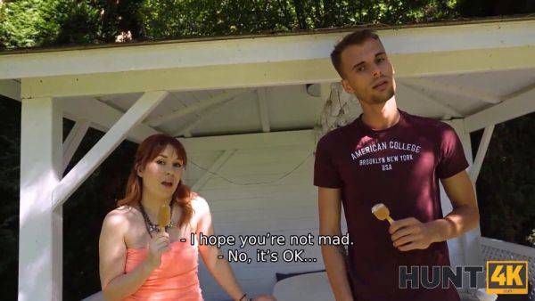 Kaira Love, a redhead, gets a naughty therapy session from her cuckold husband, Steve Q, and his hung friend, Karl - sexu.com - Czech Republic on poweredporn.com