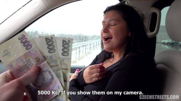 Czech Streets – Busty Married Mrs does Anal Sex in Car Park - hotmovs.com - Czech Republic on poweredporn.com