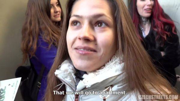 Czech Streets – Girls from Hairdressing Tech - hotmovs.com - Czech Republic on poweredporn.com