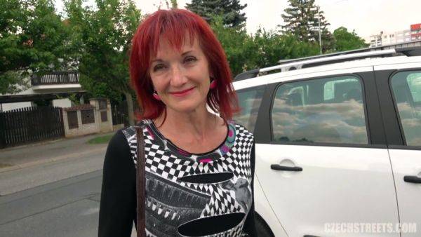 Czech Streets – Mrs Irena Loves Money & Cocks - hotmovs.com - Czech Republic on poweredporn.com