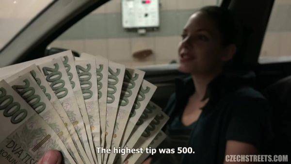 Czech Streets – Carwash Beauty - hotmovs.com - Czech Republic on poweredporn.com