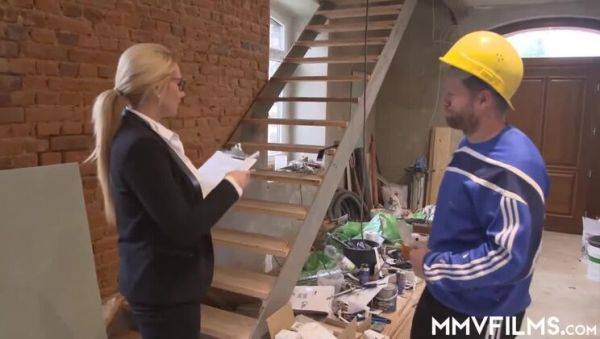 Inspection by Blonde MILF Tatjana Young - xxxfiles.com on poweredporn.com