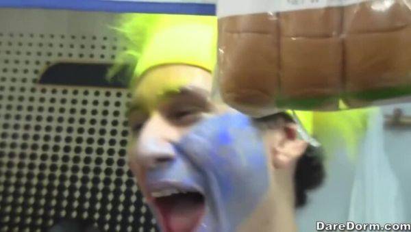 Kharlie Stone & Harley Jade: Tailgate Fun & Facials with Peter Green - porntry.com on poweredporn.com