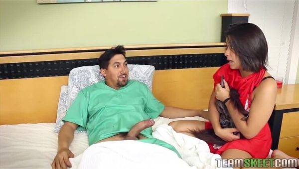 Penny Nichols: The Tiny Red Riding Hood Fingering and Deepthroat - porntry.com on poweredporn.com