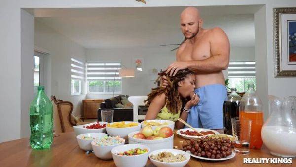 Jeni Angel's Handjob Action - Ebony Interracial - porntry.com on poweredporn.com